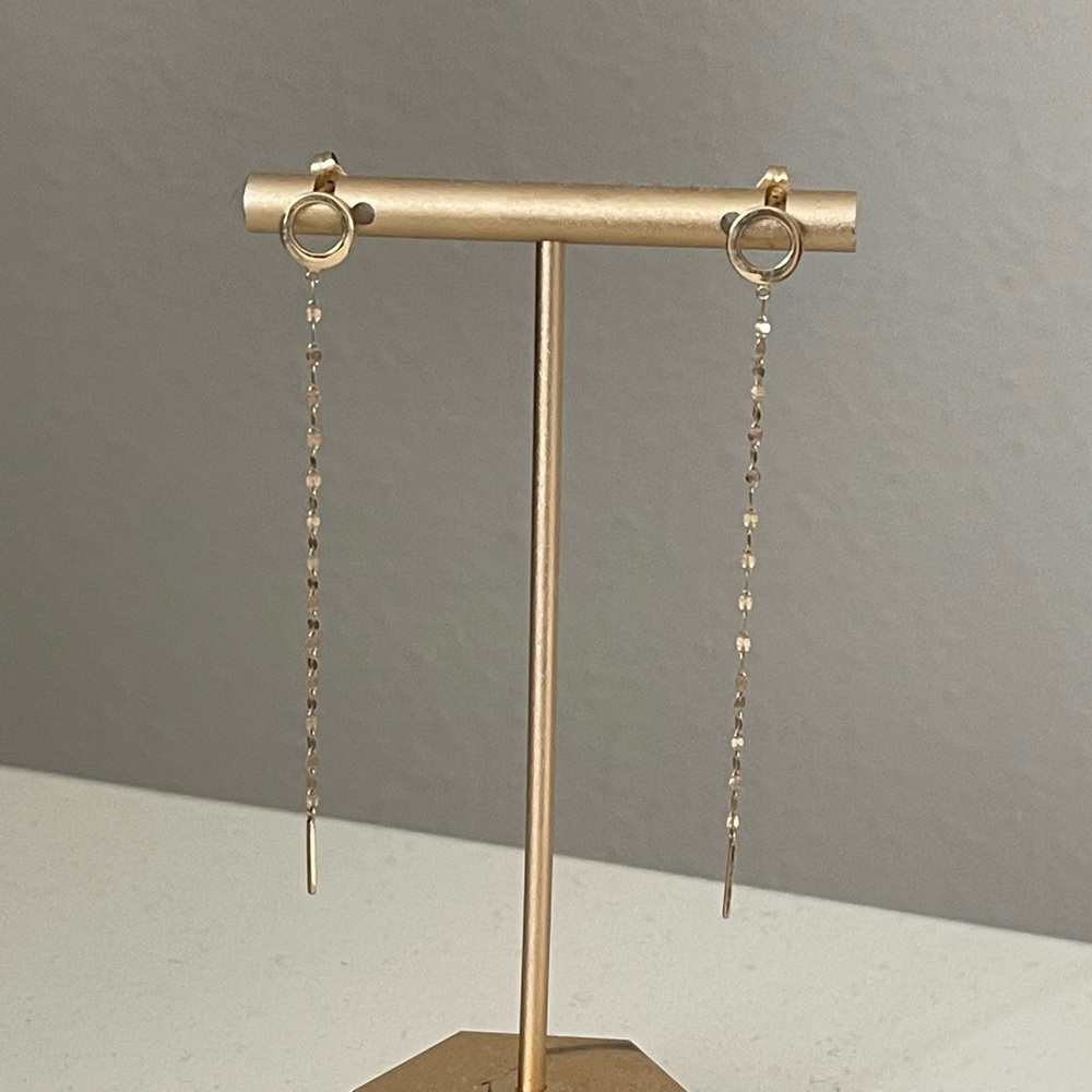 Lana Jewelry Casino Bond Linear Earring